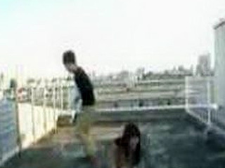 Horny pervert boy pumps nippon girl atop tokyo XXX